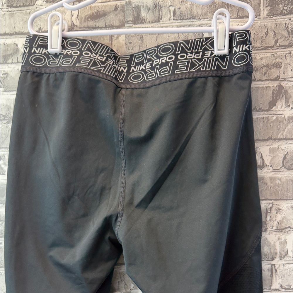 Nike Pro Black Mesh Leggings - image 5